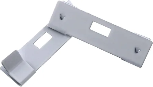 Vista 2 de 20 piezas de accesorios de clip de cortina para el hogar, pestaña de reparación de persianas verticales, reemplazo de persianas de ventana