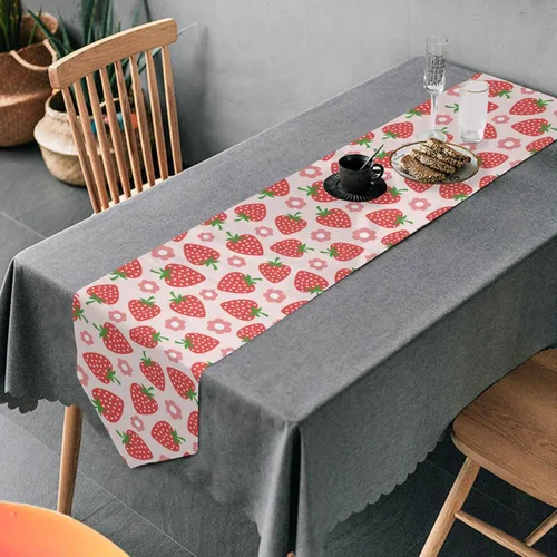 Vista 16 de Camino de mesa de baloncesto deportivo para cocina, comedor, fiesta, vacaciones, boda, decoración del hogar, interior y exterior, 13 x 70 pulgadas