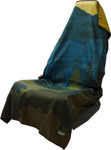 Vista 29 de Sprints Toalla atlética para correr, tamaño completo, funda de asiento de automóvil, microfibra de rendimiento (bandera estadounidense)