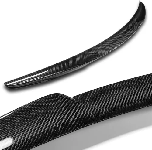 Vista 2 de Q1-Tech, alerón de maletero de fibra de carbono compatible con Mazda 6 2014 - 2017, alerón de labio trasero del maletero, 2015 2016