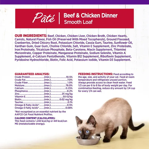 Vista 8 de Wellness Complete Health - Alimento húmedo en paté para gatos adultos, natural, rico en proteínas, sin granos, 12.5 onzas, paquete de 12
