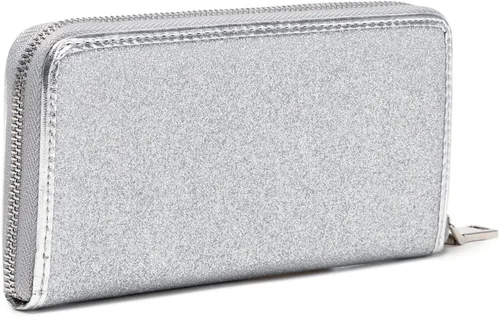 Vista 2 de Lam Gallery Cartera brillante con purpurina para fiestas de boda