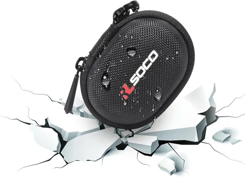 Vista 5 de RLSOCO Estuche de transporte para auriculares inalámbricos Anker Soundcore Space A40 con cancelación activa de ruido autoajustable - Negro