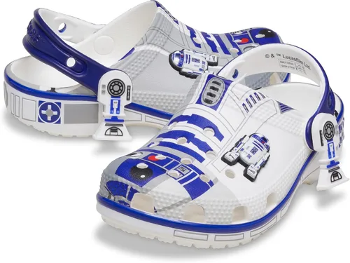 Vista 7 de Crocs Zuecos clásicos unisex de Star Wars R2D2 para niños