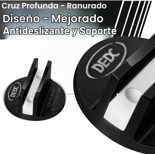 Vista 4 de DEDC - Almohadilla magnética de aluminio universal para SUV Negro1