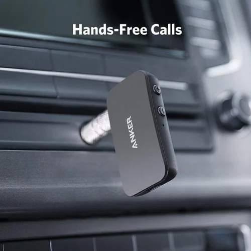 Vista 10 de Anker Soundsync - Receptor Bluetooth para transmisión de música con Bluetooth 5.0, conexión de dispositivo doble, llamadas manos libres, duración