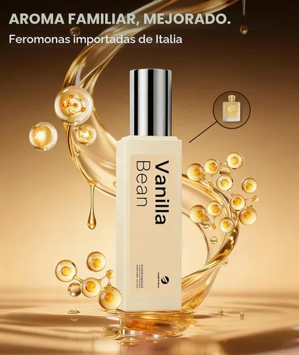 Vista 4 de purefittech Perfume de feromonas para mujer, fragancia de grano de vainilla, aceite de perfume de feromonas de larga duración, 0.34 onzas líquidas