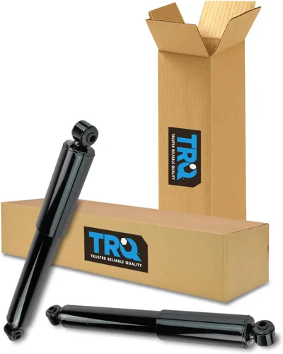 Vista 353 de TRQ Juego de amortiguadores traseros compatible con Chevrolet Express 1500 2003-2014, Express 3500 2006-2022, GMC Savana 1500, Savana 3500