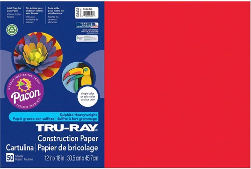 Vista 2 de Pacon Tru-Ray papel de construcción