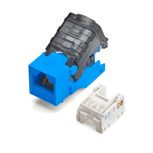 Vista 33 de TRUE CABLE Conector Keystone sin herramientas Cat5e, sin blindaje (UTP), PoE++ (4PPoE) 100W, certificación UL, verificado ETL, certificado ANSI/TIA