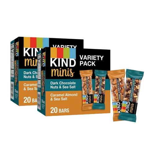 Vista 3 de Barras KIND, almendra y coco, sin gluten, bajas en azúcar, 1 unidad, paquete de 1
