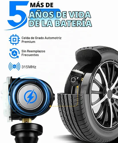 Vista 5 de Sensores de presión de neumáticos TPMS Sensores para:-Ford Explorer 2015 2016 2017 F150 2016 2017 Fusion Ranger Edge para:-Mustang, Sensor TPMS