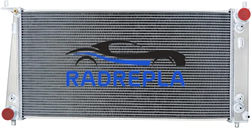 Vista 10 de Radiador de aluminio de 3 filas para Ford F150 F250 F350 Super Duty Radiador para Lincoln Blackwood Navigator Crossflow Radiadores 2000 2001 2002