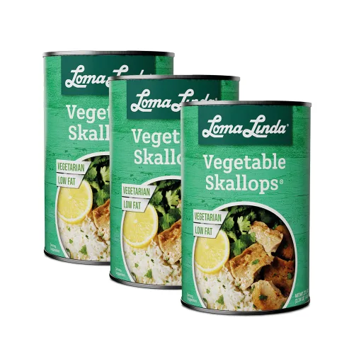 Vista 9 de Loma Linda - A base de plantas (Vegetable Skallops® (15 oz.)