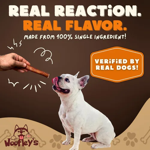 Vista 6 de Woofley's Palitos Bully Regulares a Granel de 4-5" - (20 Unidades) - Palitos Bully para Perros - Masticables de Palitos Bully para Perros de Larga
