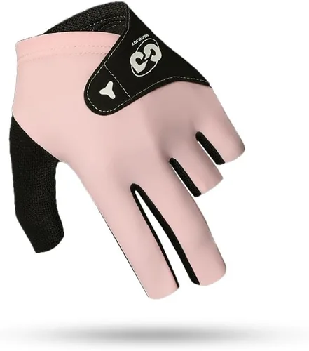 Vista 11 de Guantes de billar para mano izquierda 3 dedos, guante de piscina Negro