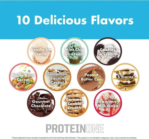 Vista 6 de NutraOne ProteinOne Whey Protein Promueve la recuperación y desarrolla músculo con un batido de proteínas en polvo para hombres y mujeres