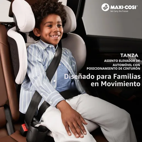 Vista 2 de Maxi-Cosi Tanza Asiento de coche booster con posicionamiento de cinturón, Sea Salt