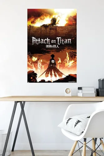 Vista 4 de Trends International Ataque a los titanes (Attack on Titan) póster para pared