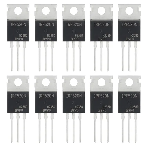 Vista 64 de 2N2222 2N2222A Transistores amplificadores NPN de silicio TO-92 60V 800mA (Paquete de 200 piezas)