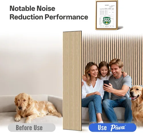 Vista 5 de PIWA Paneles de pared acústicos Muestras absorbentes de sonido 5pcs