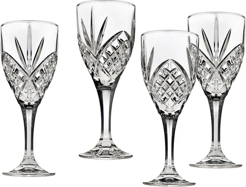 Vista 2 de Godinger 25731 Dublin Crystal - Juego de 12 copas, transparente