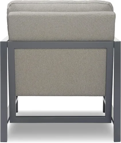 Vista 14 de Tommy Hilfiger Russell - Silla Accent, respaldo de almohada medio-suave, sillón moderno e industrial de mediados de siglo, cómoda silla para sala