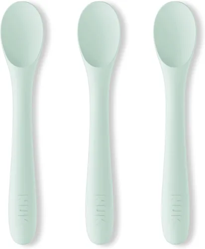 Vista 16 de NUK Cuencos de succión de silicona para bebés, función de succión que ayuda a reducir derrames, aptos para microondas y lavavajillas, sin BPA Verde
