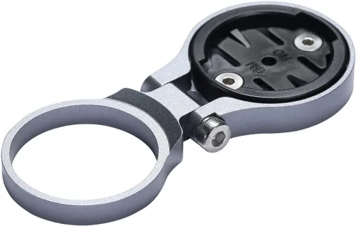 Vista 3 de Soporte de computadora ajustable para bicicleta Garmin Edge 25 130 200 500 510 520 800 810 820 1000 1030 (negro)