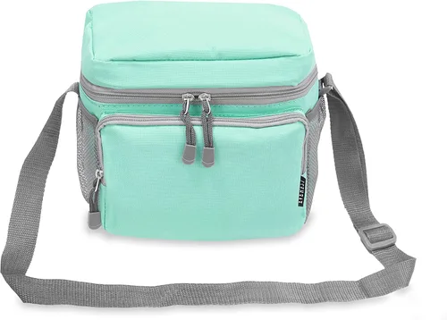 Vista 2 de Everest Cooler Bolsa para el almuerzo, Verde agua), CB6-AQ