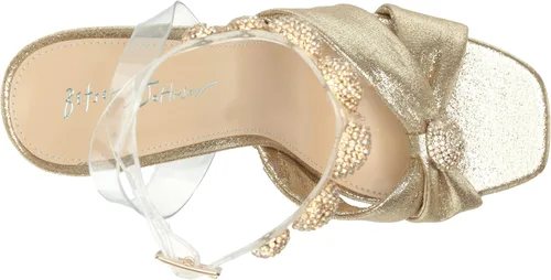 Vista 5 de Betsey Johnson Sandalia de tacón Mason para mujer