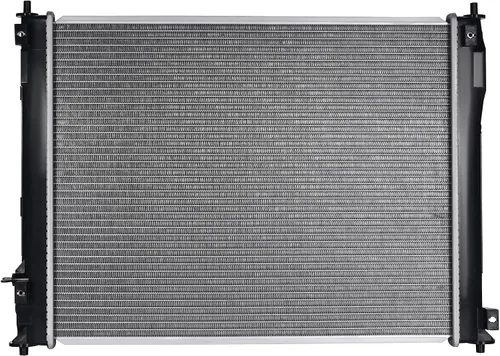 Vista 34 de SCITOO Conjunto de radiador de aluminio refrigerante del motor para 1986-1994 para Nissan D21 2.4L 3.0L 1987 para Nissan para Pathfinder 2.4L