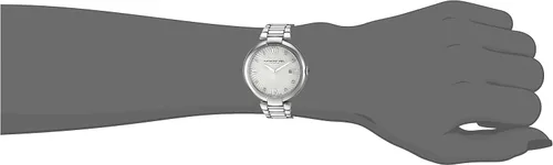 Vista 3 de Raymond Weil - Reloj de cuarzo suizo para mujer, acero inoxidable, color plateado (modelo 1600-ST-00995)