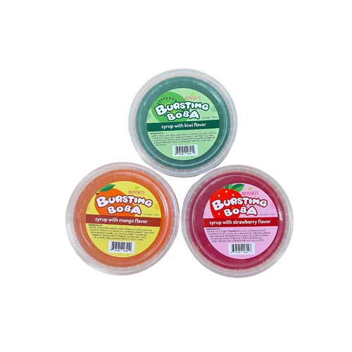 Vista 8 de Bossen Bursting Boba® Minis-3 paquetes (arándano)
