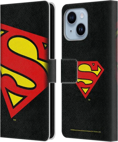 Vista 17 de Head Case Designs Funda de piel con licencia oficial de Superman DC Comics con logotipos negros y rojos compatible con Apple iPhone 11