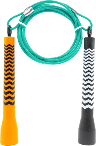 Vista 10 de Double Under Wonder Cuerda de saltar, cuerda de velocidad sin enredos, cuerda de velocidad ajustable para hombres, mujeres, entrenamiento de fitness