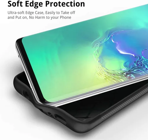 Vista 7 de UNBREAKcable Funda Samsung Galaxy S10 (6.1 pulgadas) - Funda protectora de silicona TPU esmerilada ultrafina para Galaxy S10