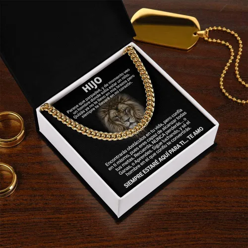 Vista 4 de Collar Madre E Hijo - Padre E Hijo, Regalos Para Hombres, Tarjetas De Regalo, Regalos De Graduacion, Detalles Para Parejas De Amor, Un Regalo Unico