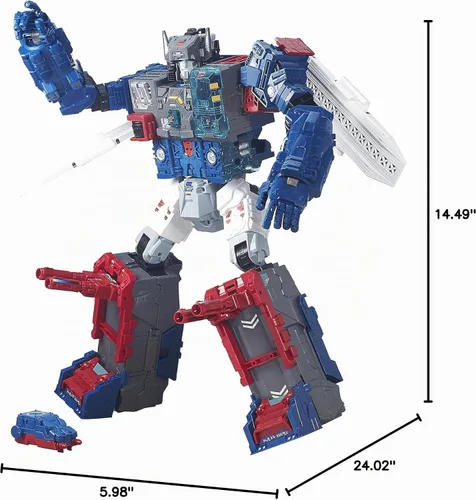 Vista 6 de Muñeco fortaleza de titán Maximus de la generación tranformers regresa.