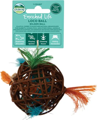 Vista 15 de Oxbow Timothy Hay Party Pack, Rabbit & Guinea Pig Toys, Bunny Enrichment