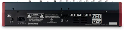 Vista 2 de Allen & Heath ZED60-14FX - Mezclador de audio de calidad Touring con 6