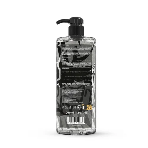 Vista 3 de Barber Marmara No. 79 Gel de afeitar para hombre, transparente, sin espuma, gel de afeitado con bomba, calidad profesional de peluquería turca
