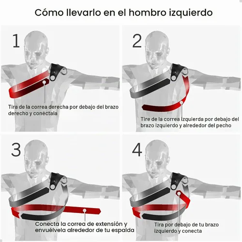 Vista 7 de STUNTMAN 360 - Soporte de hombro para GoPro y otras cámaras de acción