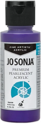 Vista 8 de Jo Sonja Premium Pearlescent - Azul