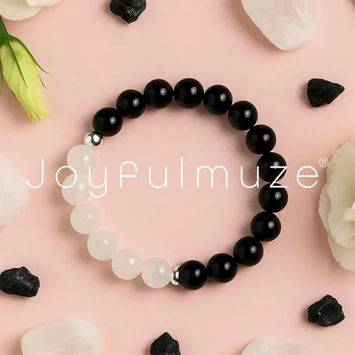Vista 2 de Curación de cristal hecha a mano de primera calidad, regalo de cuentas de piedras preciosas para hombres y mujeres