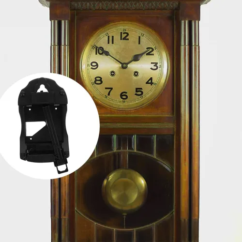Vista 2 de DOITOOL Reloj de péndulo de repuesto de unidad de transmisión de reloj de cuarzo con péndulo oscilante para relojes de pared y abuelo, reparación