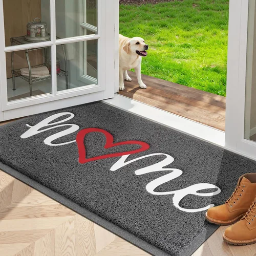 Vista 9 de StepLively Tapete de Puerta Alfombra de Bienvenida para Interiores y Exteriores, Tapete de Bienvenida de Perfil Bajo y Antideslizante para Entrada