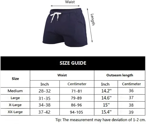 Vista 6 de GYMAPE Hombres Culturismo Gimnasio Entrenamiento 5 pulgadas Deportes Correr Fitness Shorts