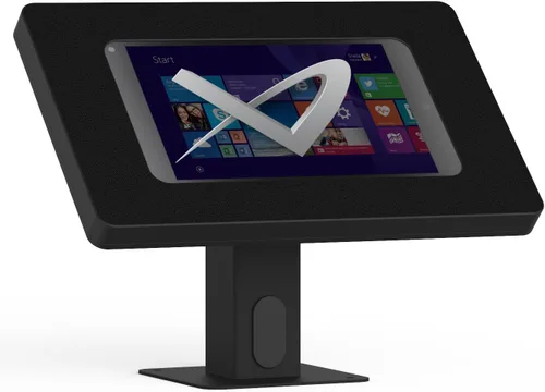 Vista 62 de VidaMount Caja cubierta con botón para el hogar y soporte giratorio e inclinable para escritorio/mesa [paquete] compatible con iPad mini 1/2/3
