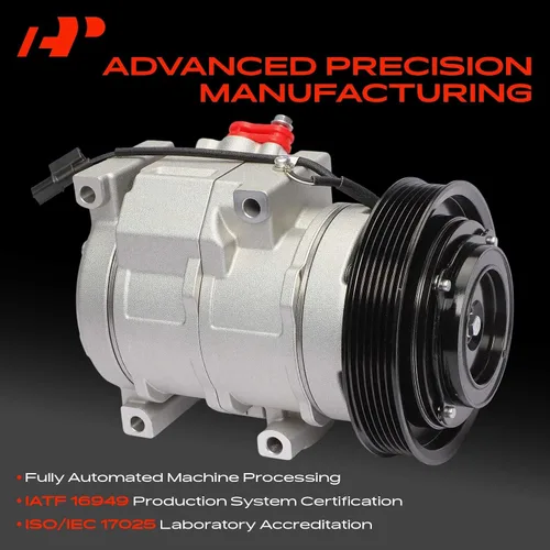 Vista 3 de Compresor de aire acondicionado A-Premium con embrague Compatible con Acura MDX 2007-2013, ZDX 2010-2013 y Honda Odyssey 2008-2017, Pilot 2008-2015